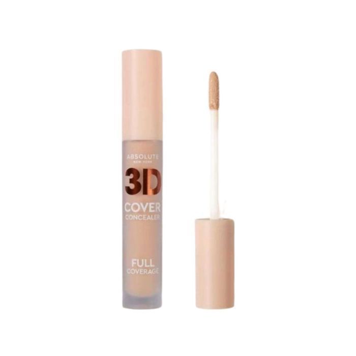 Anticerne - ABSOLUTE NEW YORK - ABNY 3D COVER - Peachy Ivory - Résistant à l'eau - Fini naturel