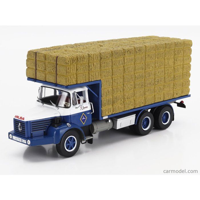 EDICOLA - BERLIET - 1/43 - GPS12 TRUCK TRASPORTO FIENO 3-ASSI 1968