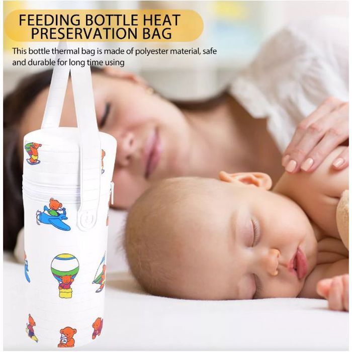 Chauffe-lait de voyage portable
