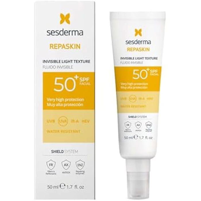 Solaire - SESDERMA - Fotoprotector Spf 50 - 50 ml - Non comédogène - Texture fluide