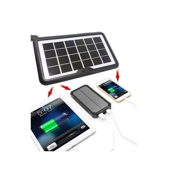 Panneau solaire pour charger telephone lampe de poche ..., de camping