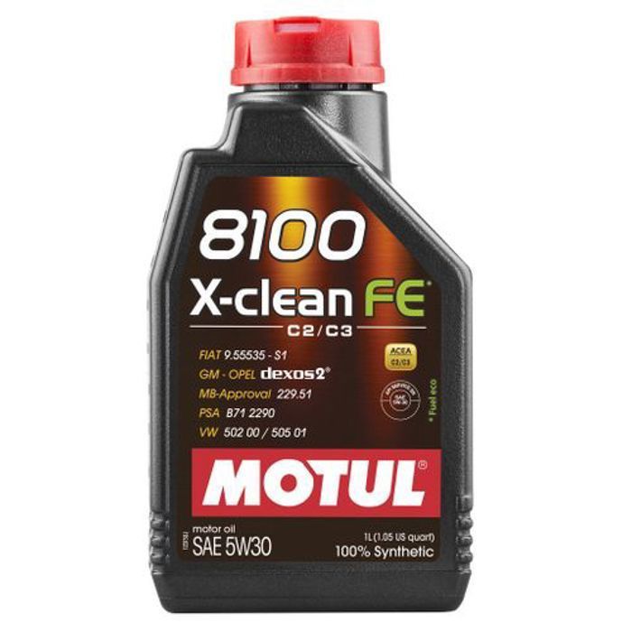 MOTUL 8100 X-CLEAN FE 5W-30 4T 1L