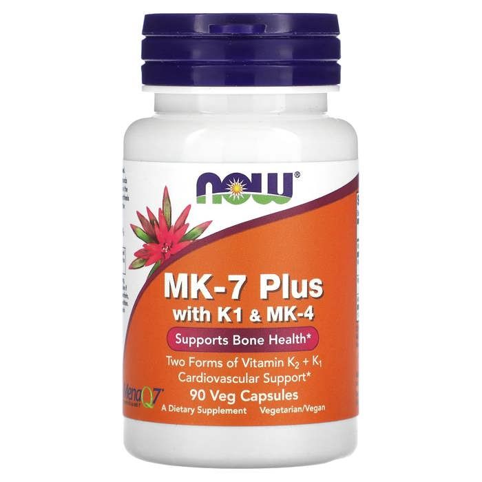 MK-7 Plus avec K1 et MK-4, 90 capsules végétales