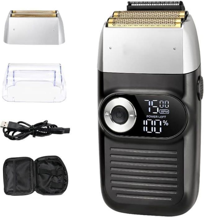 Tondeuse à cheveux - Kemei - KM2026 - Rechargeable - Écran LCD - Autonomie 120 min