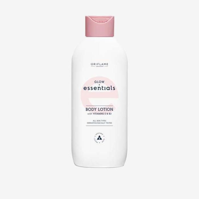 Lotion pour le Corps Glow Essentials aux Vitamines E et B3, 250 ml