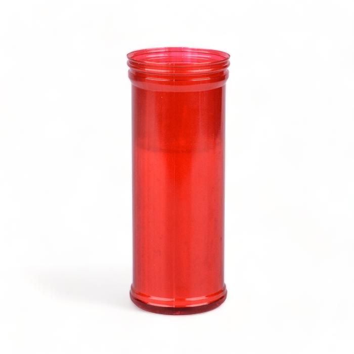 BOUGIE EN PVC 150X57 MM ROUGE
