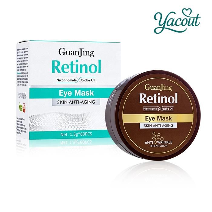Patchs gel yeux au rétinol Guanjing — Hydratants & Anti-âge 60 pcs