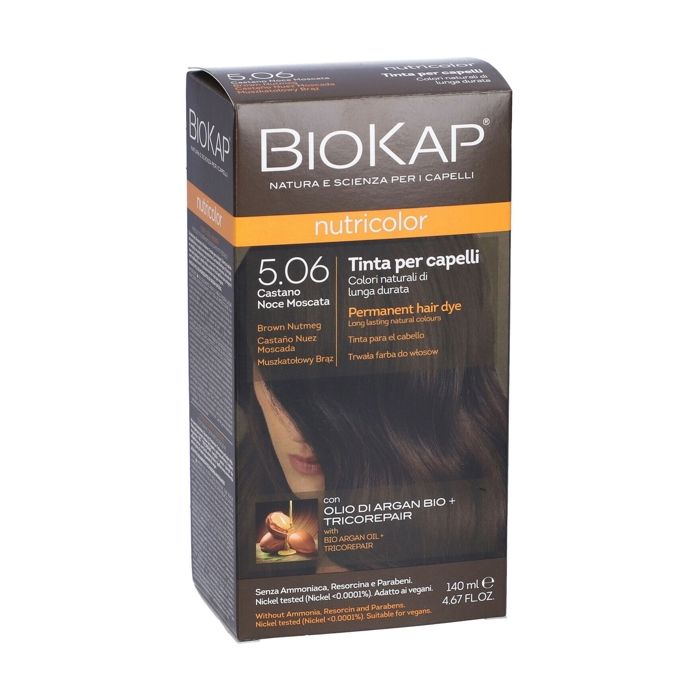 BIOKAP - Nutricolor 5.06 Châtain noix de muscade 140 ml
