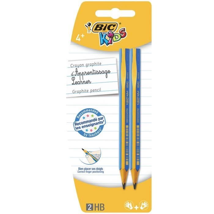 BIC Kids Apprentissage Evolution 2 Crayons Graphites
