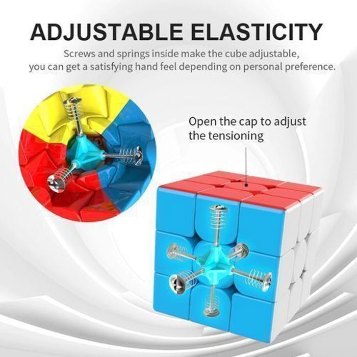 Cube Magic Cube 3x3x3 - HAUTE QUALITÉ - Professionnel Cube