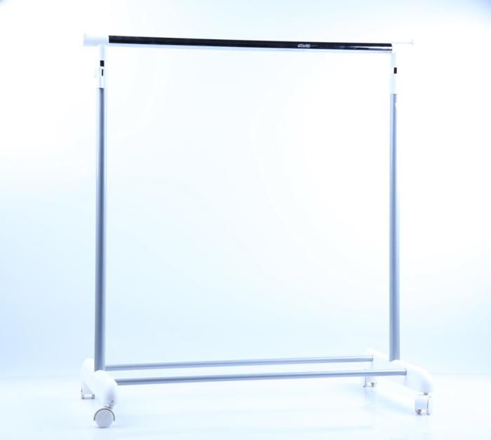 Portant gris modulable 80x43xH 90/160cm