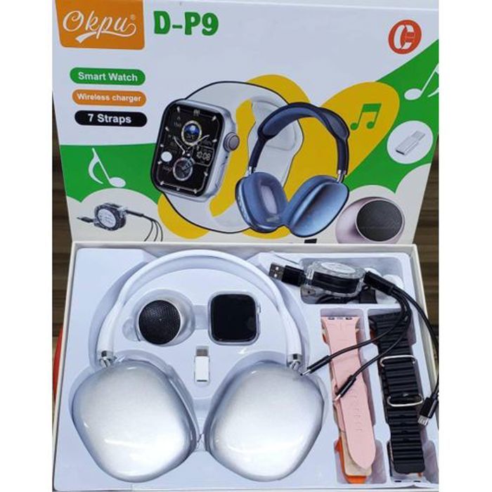 Montre Intelligente - Smart Watch Ultra 7 - Bluetooth - 49MM - 7 Bracelets Offerts - Mixte