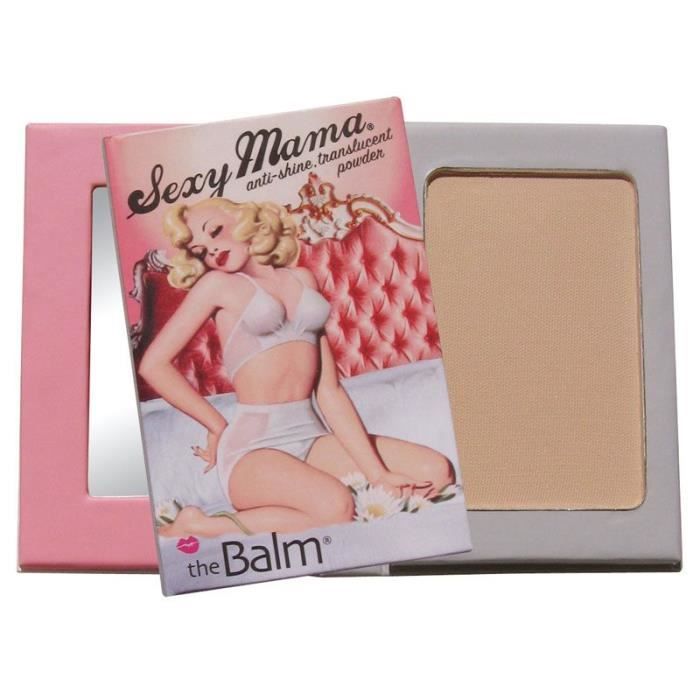 Poudre Matifiante - THE BALM - Sexy Mama - Peaux Grasses - Finition Invisible - Micro-billes