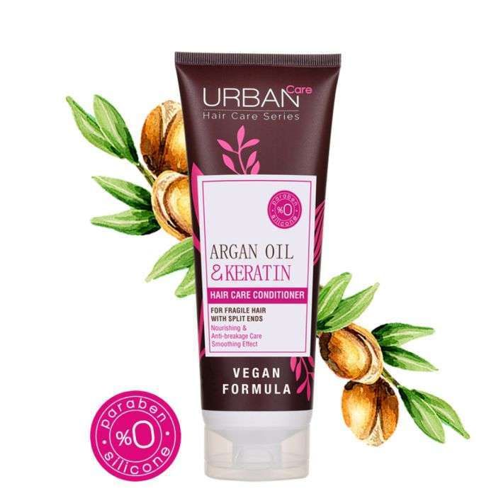 URBAN CARE APRÈS-SHAMPOOING NOURRISSANT ARGAN & KÉRATINE 250ML