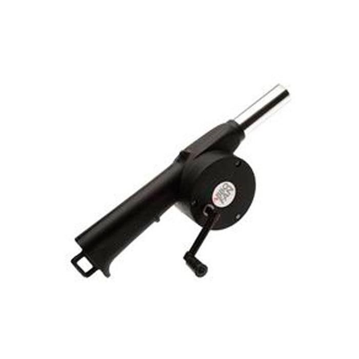 Ventilateur Manuel BBQ - BBQ - 26x8 cm - Plastique et Métal - Idéal pour Attiser les Braises