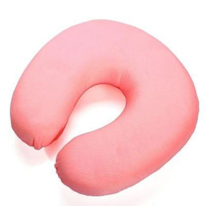 Coussin - COCO DECO - Repose Cou - 30x30x10 cm - Rose - Déhoussable - Synthétique