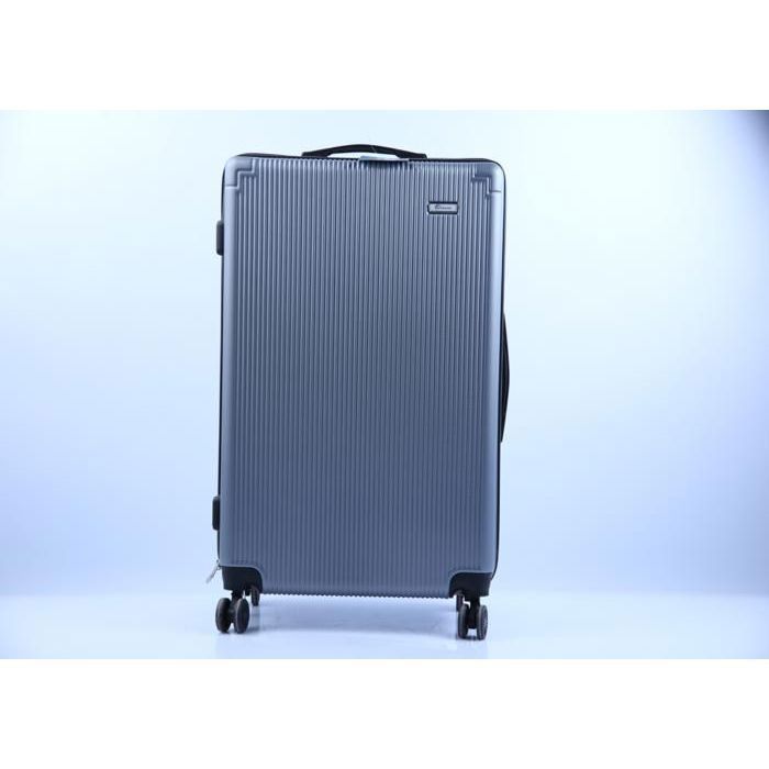 Valise - GENERIC - Roma - 70CM - ABS - Gris - 4 Roulettes 360°