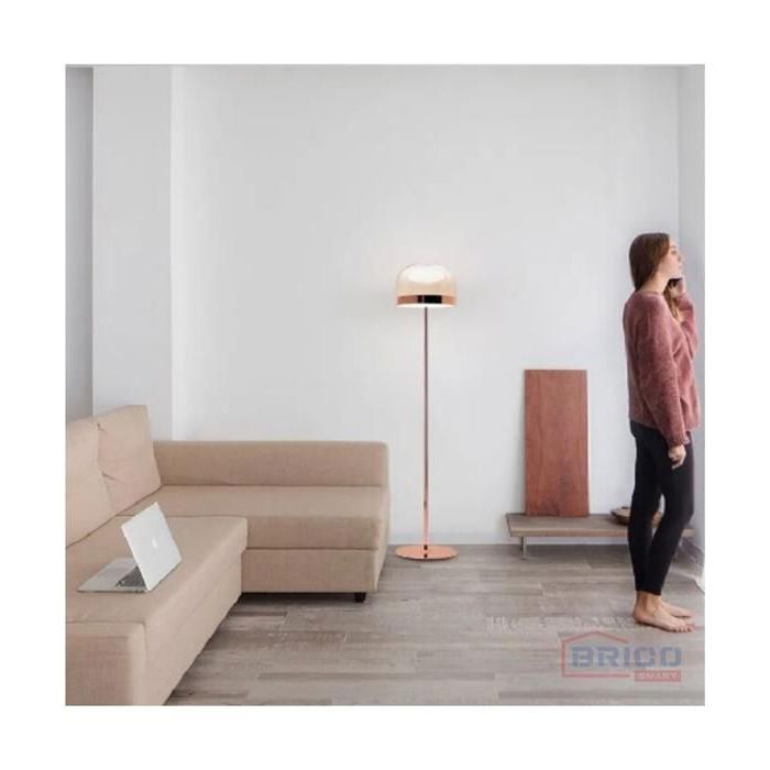 LAMPADAIRE LED YALISA ROSE GOLD 360x1600MM 2x12W 3000K