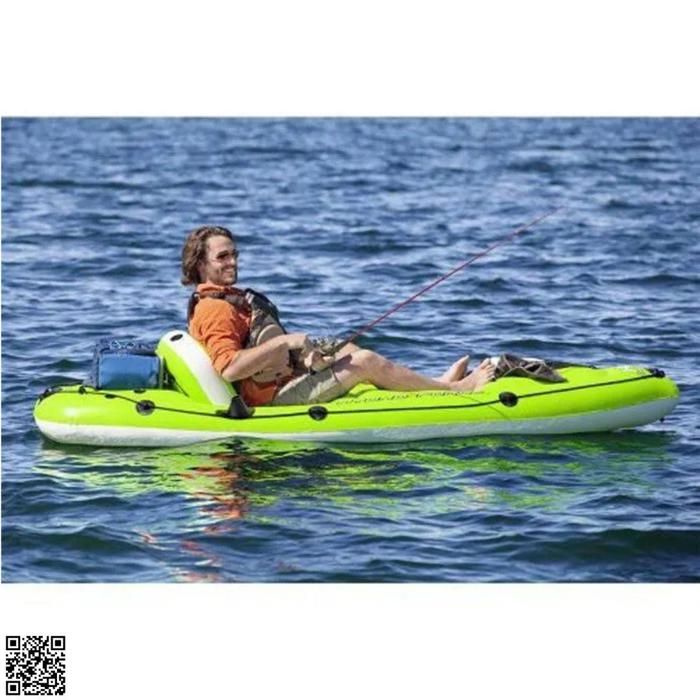 Kayak Gonflable - Bestway - Koracle 65097 - 2.70m - 1 Place - Pêche