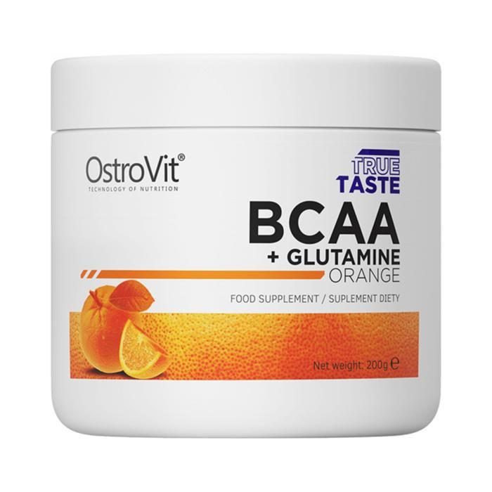 BCAA + Glutamine 200g Orange OstroVit Acides Amines - BCAA