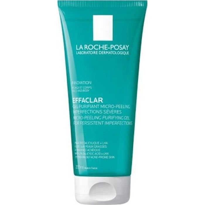 Gel purifiant micro-peeling - LA ROCHE-POSAY - Effaclar - 200ml - Peaux grasses - Jour et Nuit