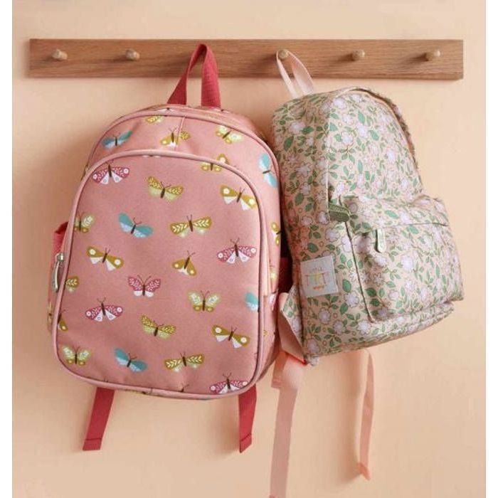 Trousse - A Little Lovely Company - Papillons - Rose - Zippée - Mixte