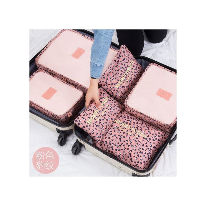 6Pcs Sac rangement de vêtements Voyage pour les valises