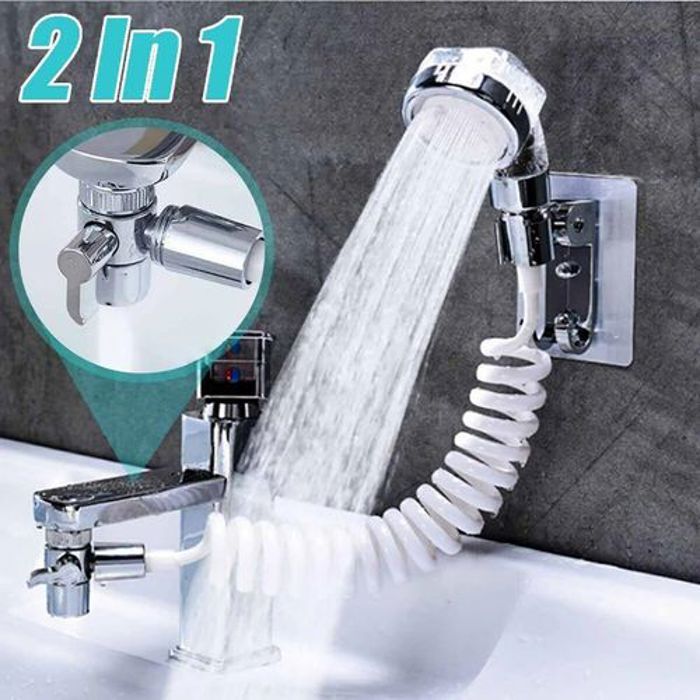 Pomme de douche - Non spécifié - Douchette à main - Chromé - Kit polyvalent - Facile à installer