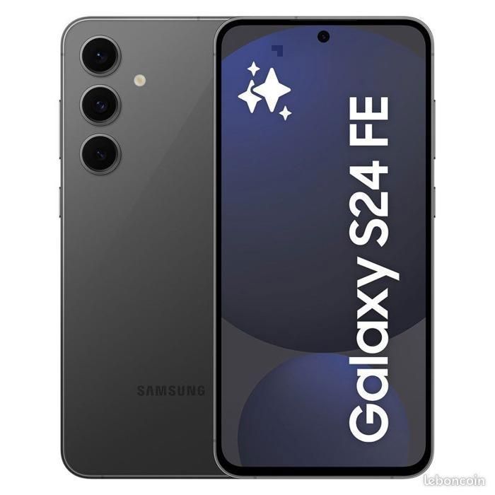 Samsung Smartphone Galaxy S24FE Dual Sim 6,7"  Ram 8GB stockage 256 GB-Black