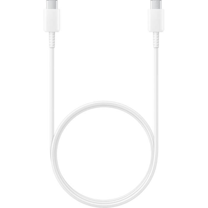 Cable USB Type C - USB Type C - Charge rapide 25W - SAMSUNG - 1 M - Blanc
