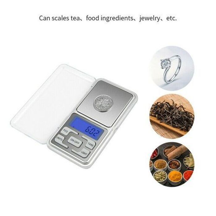 Mini balance numérique 200g haute précision balance de poche pour bijoux gramme poids pour cuisine