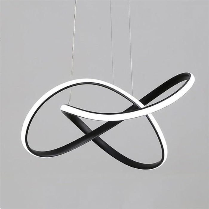 Suspension Créative Infini LED, Style Nordique, Hauteur Réglable