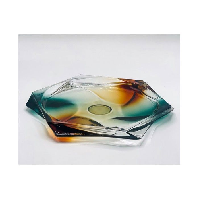 Plat de présentation - Colorie - 35x38cm - Cristal - Rectangulaire - Résistant à l'humidité