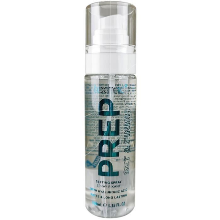 Spray de Maquillage - TECHNIC - Base et Fixateur - 100ml - Finition Mate - Longue Durée
