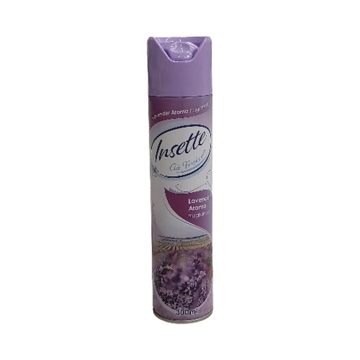 DÉSODORISANT INSETTE AIR FRESH DE  LAVANDE  300ML INSETTE