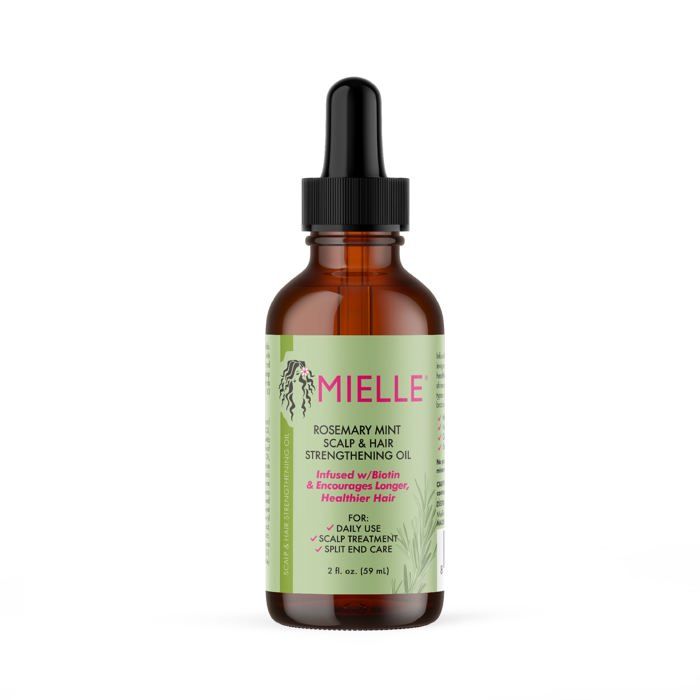 Huile capillaire - Mielle Organics - Rosemary Mint - 59ml - Favorise la croissance - Nourrit les cheveux