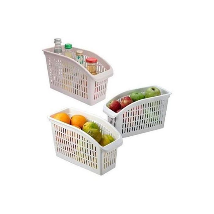 6 Pièces Organisateur de réfrigérateur Étagère à légumes et fruits