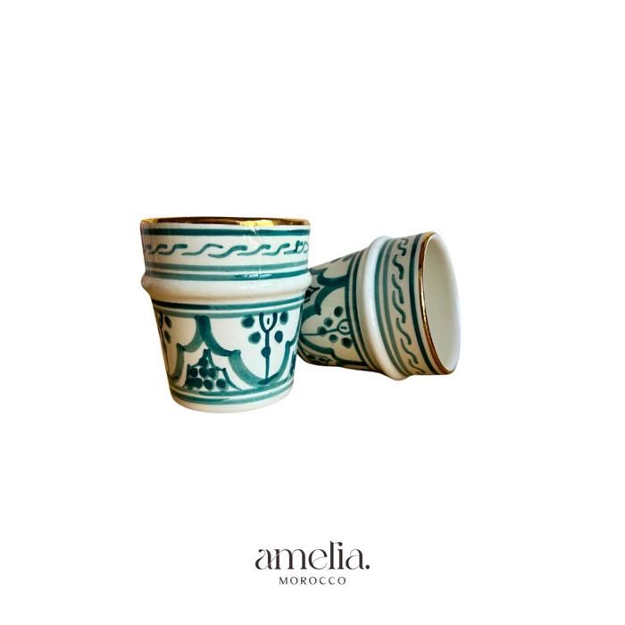TASSE CAFE TURQUOISE