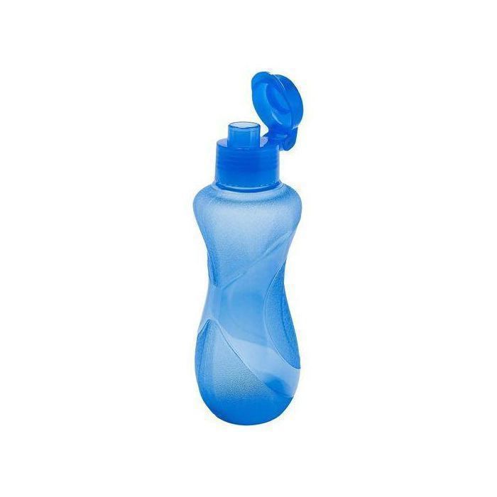 Gourde - L494 - 700ml - Plastique - Bleu - 8x8x16 cm