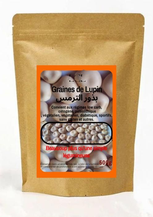 500g - Graines de Lupin : Beaucoup plus qu'une simple légumineuse