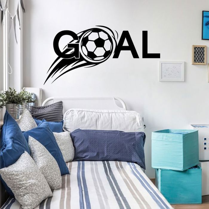 Sticker Foot Goal Noir - Ref 140006