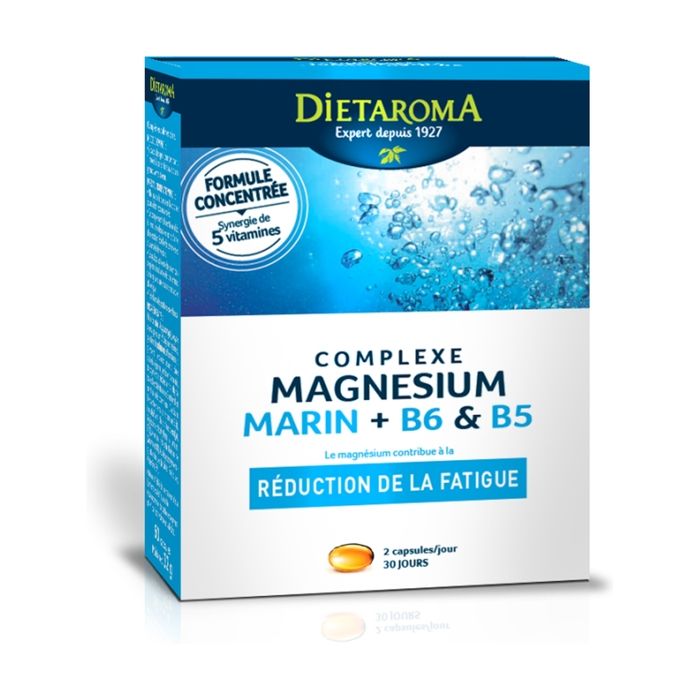 Complexe Magnesium Marin B6 - 60 capsules