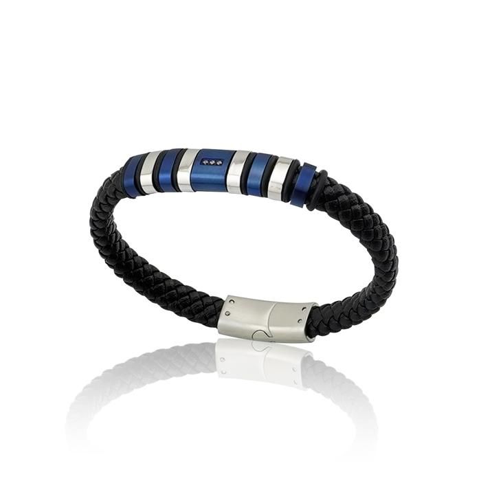 Bracelet Bleu Triple Gemme Billionnaire BL0295