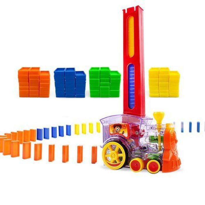 Jouet enfant Domino Train pour 3-7 ans pour Garçons et Filles meilleure Cadeaux