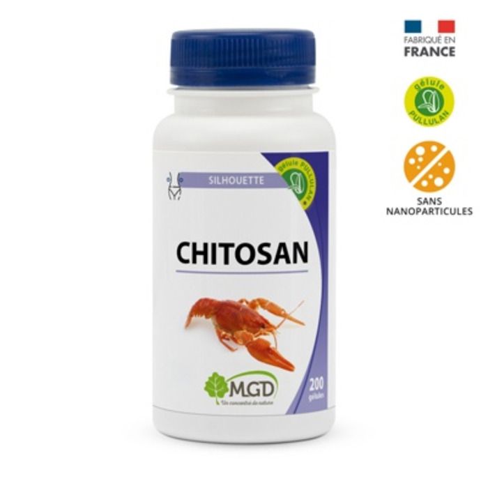 Mgd Nature Chitosan 200 Gelules