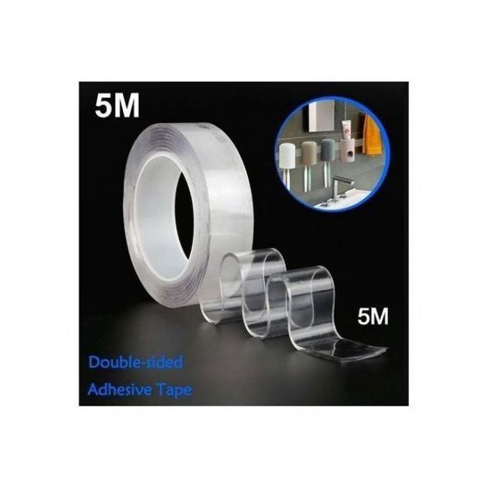 Ruban Adhésif Double Face Multifonctionnel - Autocollant Réutilisable