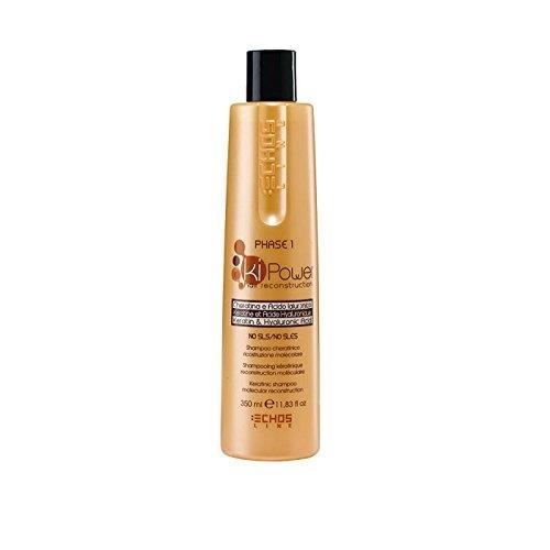 ECHOSLINE ki power shampooing kératinique reconstruction moléculaire - 350ml