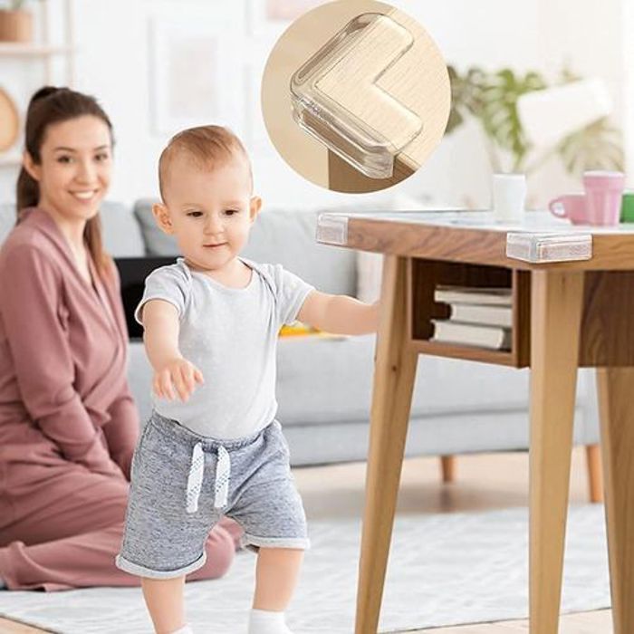 Pack 4 Protection coin de table pour Enfant et Bébé Protecteur d'angle Sécurité anticollision