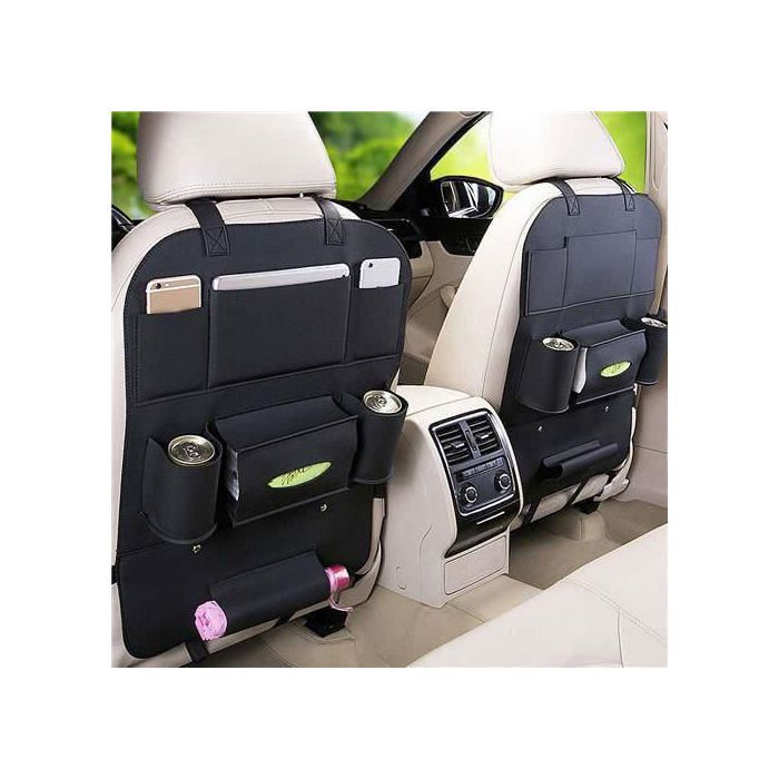 Pack Magnifique,2 organisateur de voiture,rangement pour siège auto ,noir