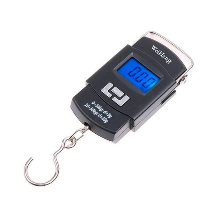 WeiHeng Portable Electronic Scales High Precision Portable Blue Backlit Scale